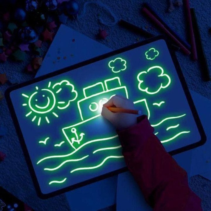 Magic Light Drawing Pad - Christmas Gifts