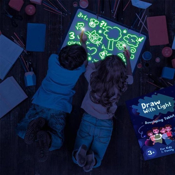 Magic Light Drawing Pad - Christmas Gifts