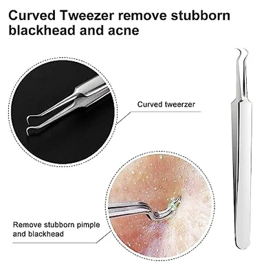 🔥Professional Facial Blackhead Remover Tweezers 🔥