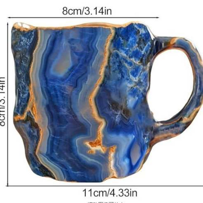 (🌲Early Christmas Sale ) ✨️2024 New Mineral Crystal Coffee Mugs☕