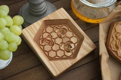 (🎁Early Christmas Sale- 49% OFF🎁)Wood Patterned Cookie Cutter - Embossing Mold For Cookies