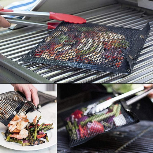 Colorfox Reusable Non-Stick BBQ Mesh Grill Bags