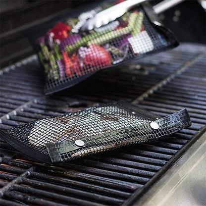 Colorfox Reusable Non-Stick BBQ Mesh Grill Bags