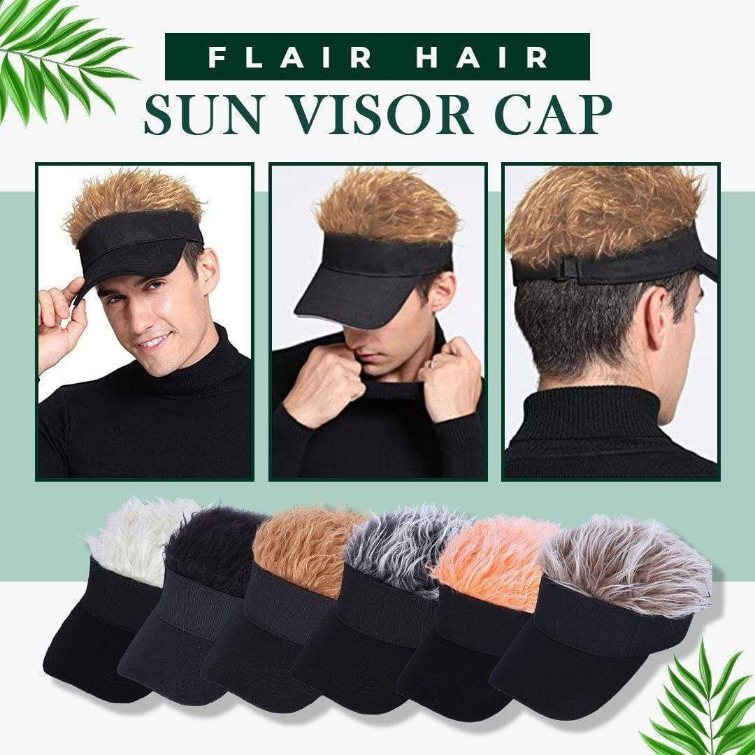 ??Summer Hot Sale 45% OFF?? Flair Hair Sun Visor Cap