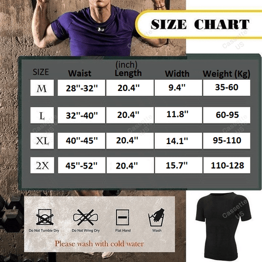 🔥Summer Limited Time🔥 Men's Shaper Cooling T-Shirt