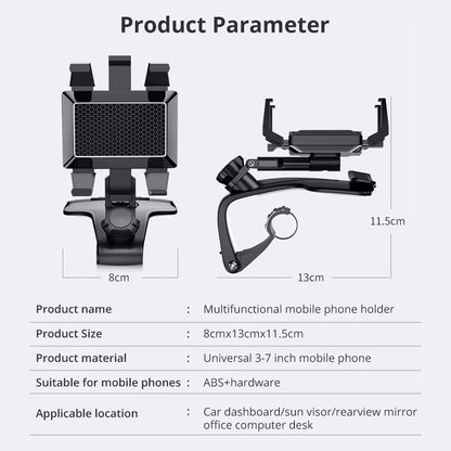 ??1200 Degree Rotation?? Universal Car Dashboard Phone Holder