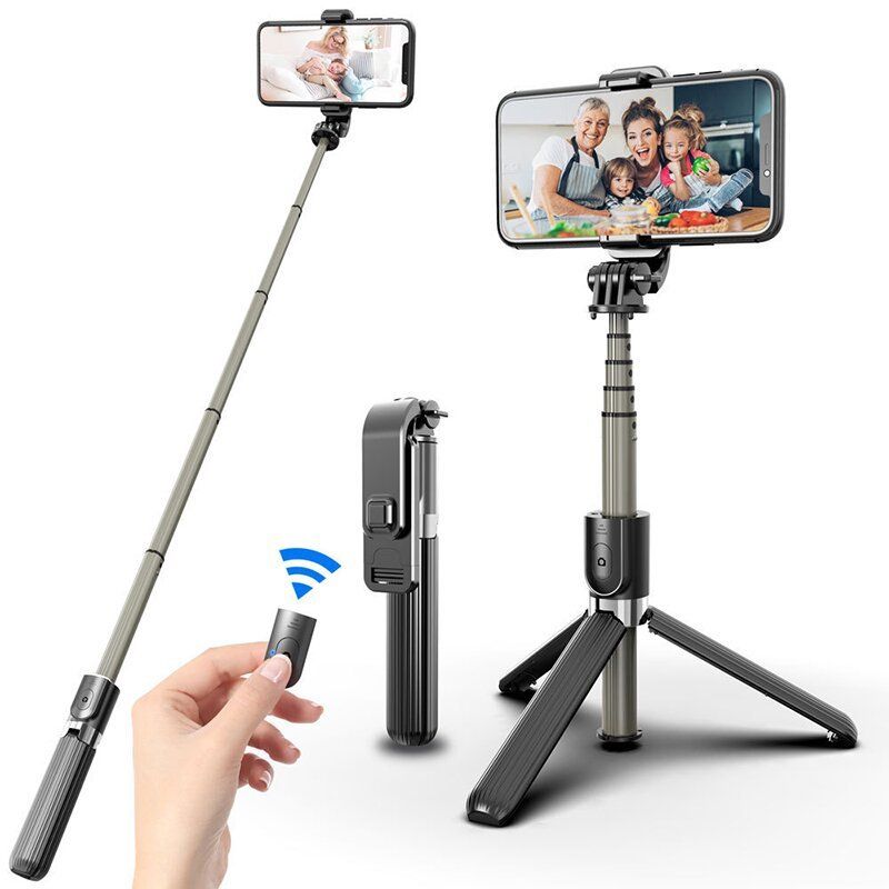 🎅(CHRISTMAS PRE SALE - 70% OFF) 6 IN 1 WIRELESS BLUETOOTH SELFIE STICK 🔥