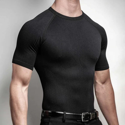 SLIMMAX UNDERSHIRT CREW NECKS