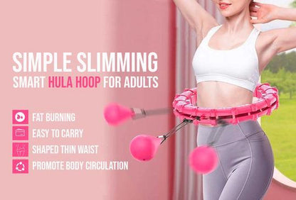 Rated Smart Hula Hoop - Workout Weighted Hula Hoop