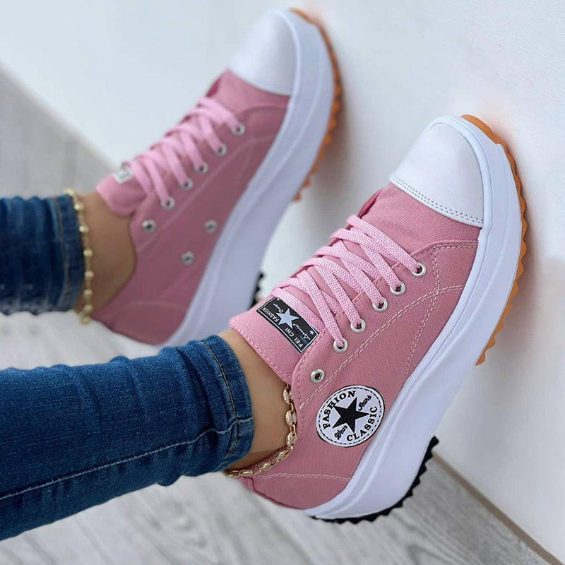 2022 Canvas Shoes Women Fashion Trainers