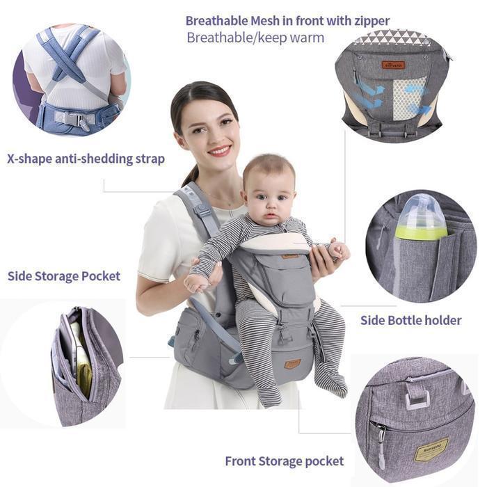 All-In-One Baby Breathable Travel Carrier