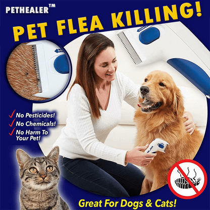 Pet Flea Killing Comb