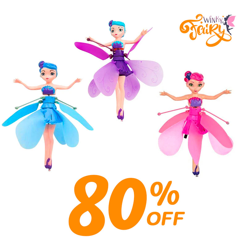 WinkyFairy - MAGIC FLYING FAIRY PRINCESS DOLL