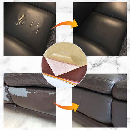 Lia Leather Repair Patch For Sofa, Chair, Car Seat & More