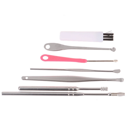 Set Smart Ear Wax Pickers Stainless Steel (7Pcs/set)