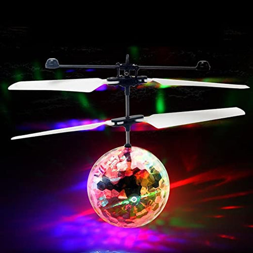 Toys Sensor Flying Ball with LED Disco ball Luminous Electronic Infrared Induction Aircraft RC Helicopter for Gift