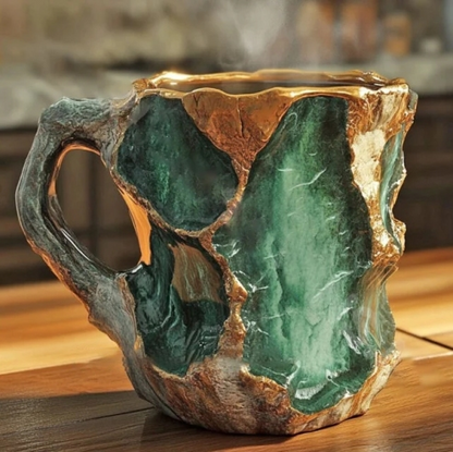 (🌲Early Christmas Sale ) ✨️2024 New Mineral Crystal Coffee Mugs☕