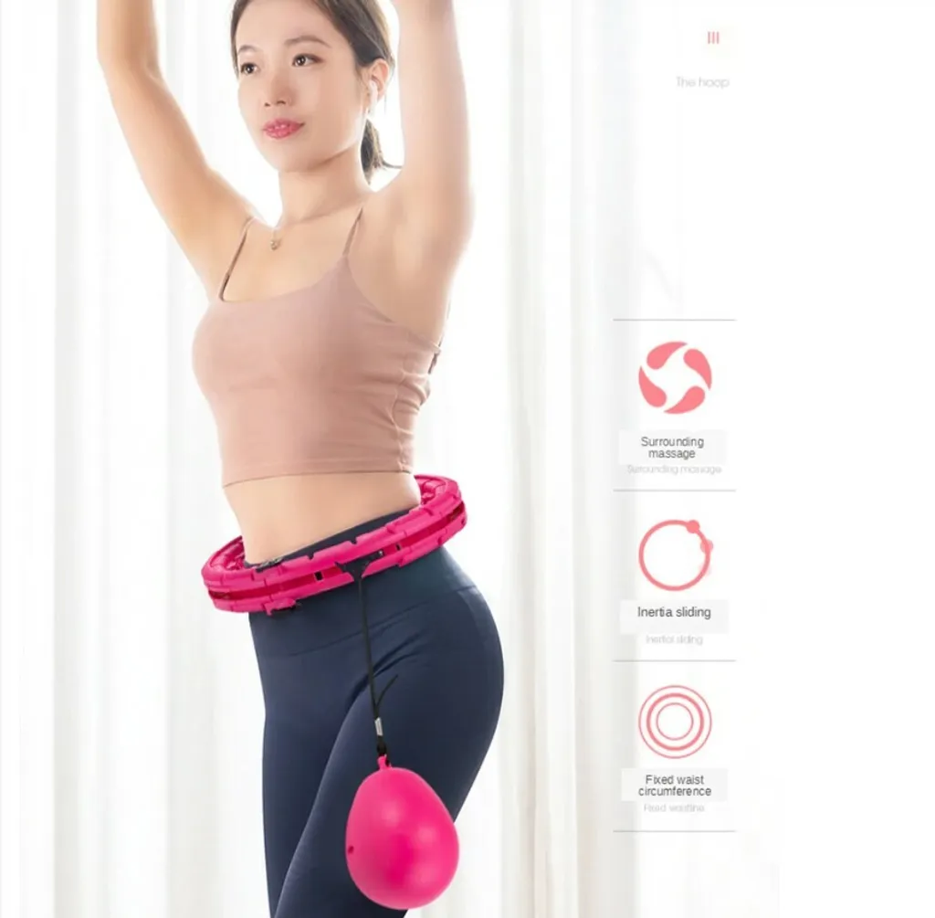 Rated Smart Hula Hoop - Workout Weighted Hula Hoop