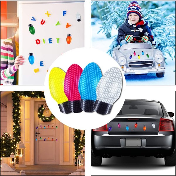 🔥Last Day Sale 40% OFF🔥Reflective Light Bulb Magnet Decorations