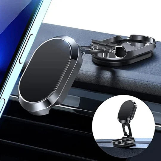 🔥HOT SALE 🔥2023 NEW ALLOY FOLDING MAGNETIC CAR PHONE HOLDER