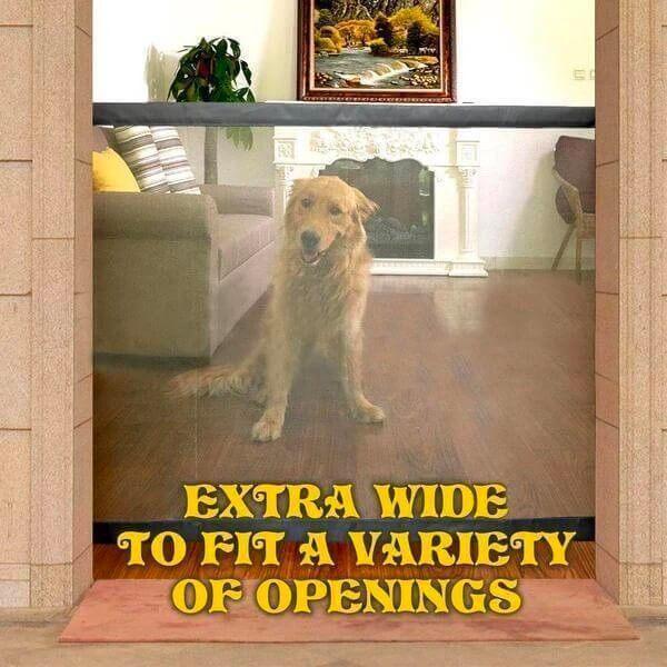 PORTABLE KIDS & PETS SAFETY DOOR GUARD