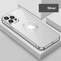 2022 New Version 2.0 Transparent Electroplated iPhone Case With Camera Protector