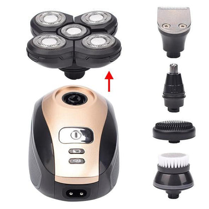 5 in 1 Electric Hair Razor For Men Bald Head Shaver