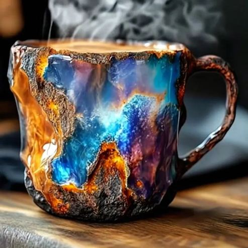 (🌲Early Christmas Sale ) ✨️2024 New Mineral Crystal Coffee Mugs☕