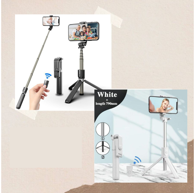 🎅(CHRISTMAS PRE SALE - 70% OFF) 6 IN 1 WIRELESS BLUETOOTH SELFIE STICK 🔥