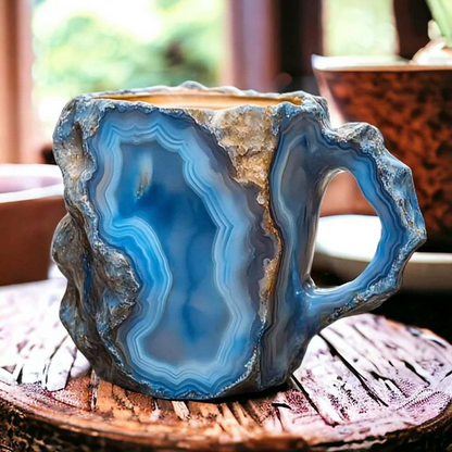 (🌲Early Christmas Sale ) ✨️2024 New Mineral Crystal Coffee Mugs☕