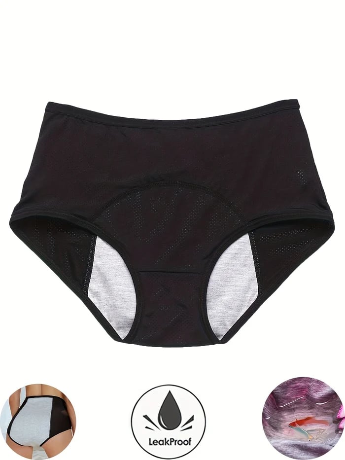 High-waisted Leak-proof Protective Panties