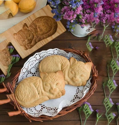 (🎁Early Christmas Sale- 49% OFF🎁)Wood Patterned Cookie Cutter - Embossing Mold For Cookies