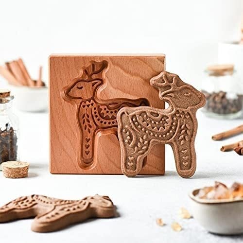 (🎁Early Christmas Sale- 49% OFF🎁)Wood Patterned Cookie Cutter - Embossing Mold For Cookies