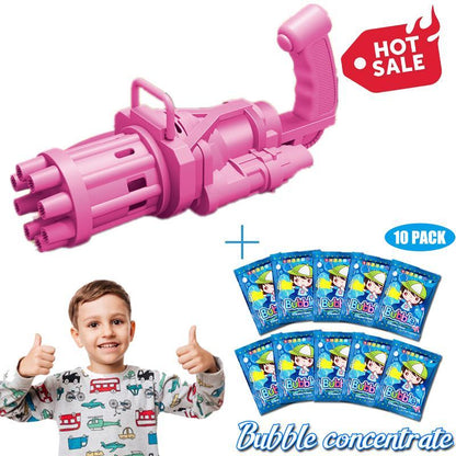 Gatling Bubble Machine 2021 Cool Toys