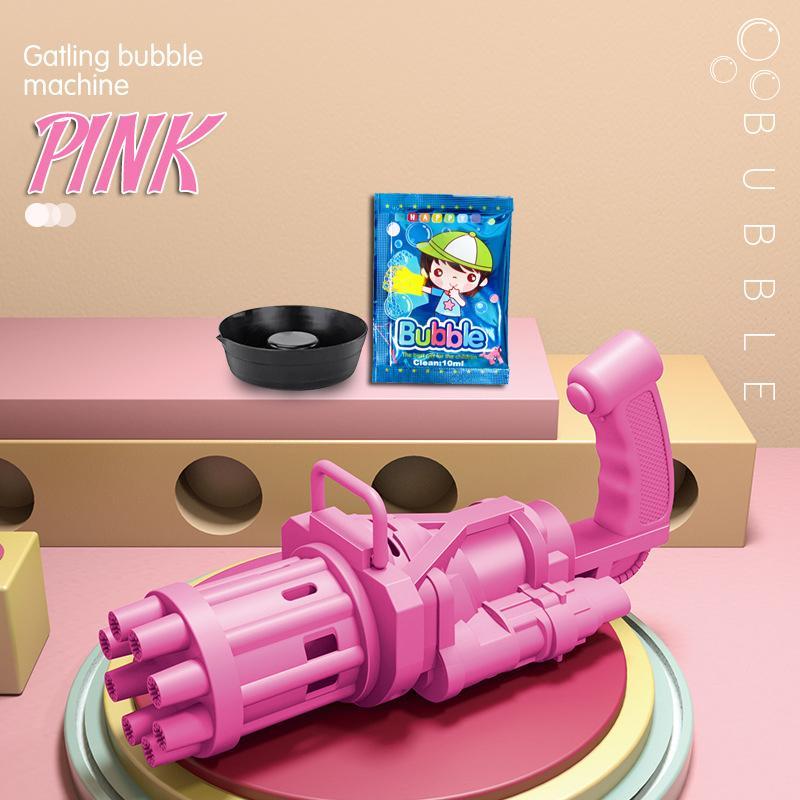 Gatling Bubble Machine 2021 Cool Toys