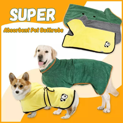 Christmas Sale 50% OFF-Super absorbent pet bathrobe (Free Shipping Over Two Piece）